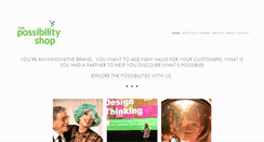 Desktop Screenshot of possibilityshop.com