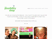 Tablet Screenshot of possibilityshop.com